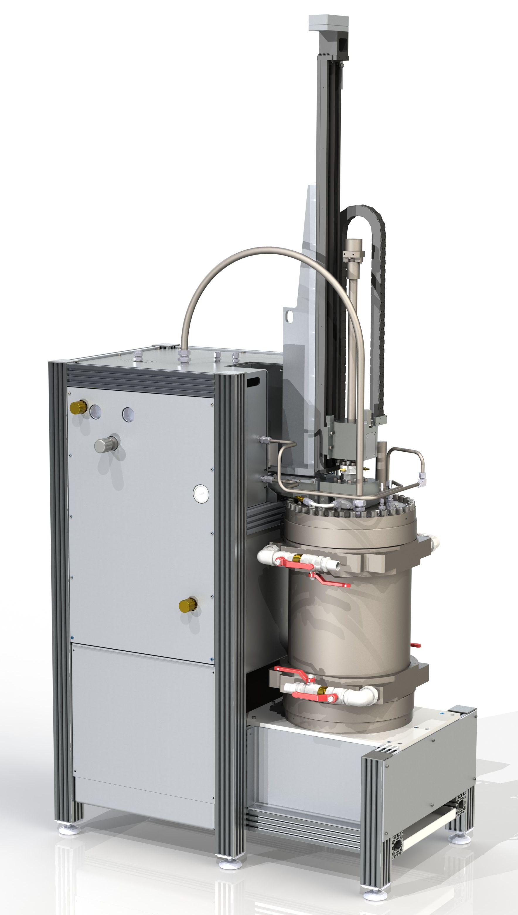 4-Zone High Pressure Bridgman Furnace System